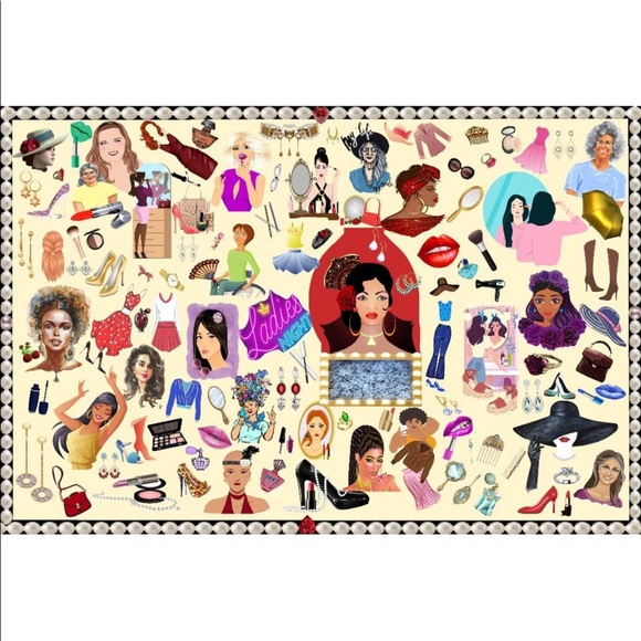 100 10X13 Fashion Makeup Girls Ladies Night Flat Poly Mailers PRICE IS FIRM - Picture 3 of 3